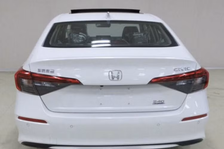 Lo dien Honda Civic Sedan 2022 moi, dam 