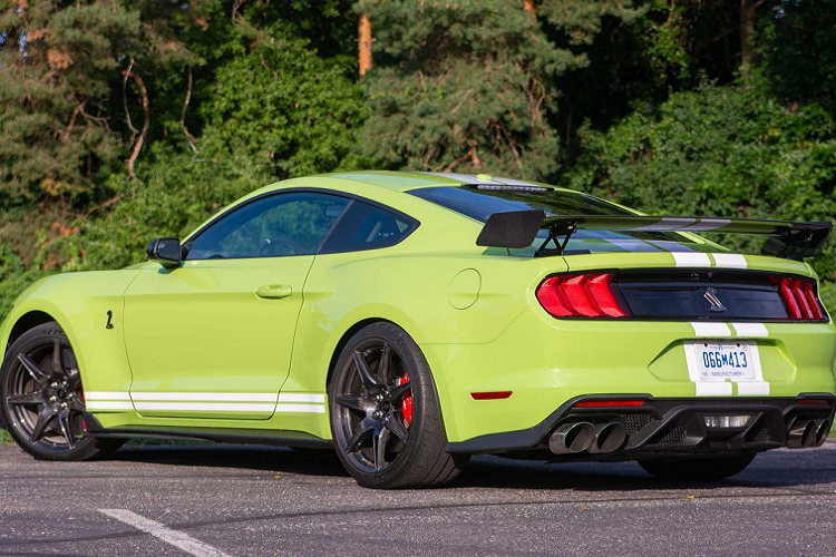 Về mặt tùy chọn, Ford Shelby GT500 mới sẽ có thêm gói trang bị Carbon Fiber Handling Package, đặt giữa gói Carbon Track Pack (18.000 USD) và Handling Pack (1.500 USD), trị giá 10.000 USD (khoảng hơn 230 triệu đồng). Gói trang bị này sẽ bao gồm một số chi tiết nâng cấp làm bằng sợi carbon, thanh giằng có thể điều chỉnh thủ công, hộp thu hồi xăng, dầu, đuôi gió Gurney, bộ chia gió trước và bộ mâm xe bằng sợi carbon kích thước 20 inch, sơn đen.