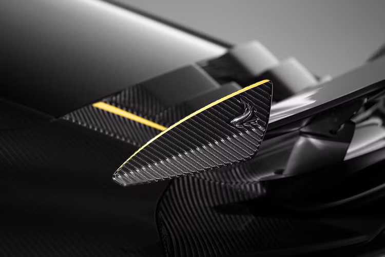 Phần nắp động cơ phía sau cũng được thiết kế lại với những hốc gió nổi mới cũng đều được làm bằng vật liệu Carbon. Những chi tiết như phần nóc xe cũng được TopCar thay thế bằng vật liệu carbon trần nhằm hoàn thiện vẻ đẹp tổng thể của phiên bản. Dòng chữ Porsche được đính ở hệ thống đèn chiếu sáng cũng đã được thay thế thành dòng chữ Stinger biểu thị cho phiên bản giới hạn.
