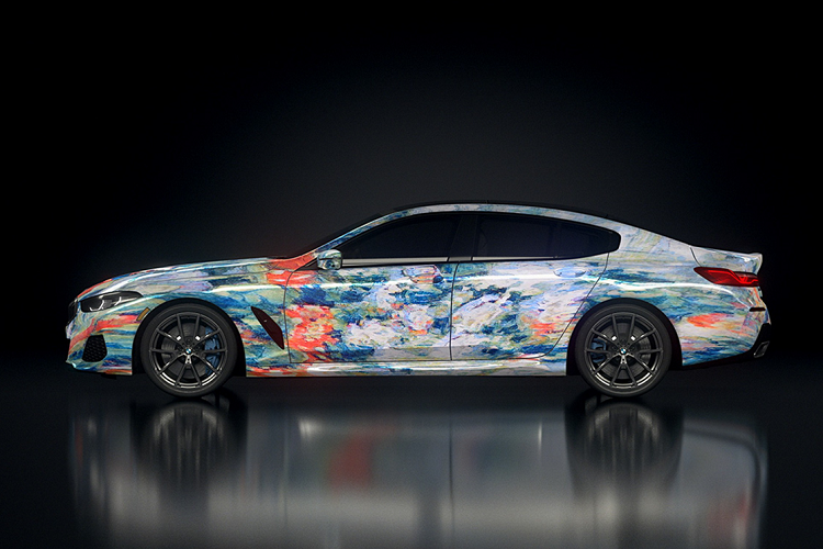 Sử dụng những yếu tố đầu vào này làm cơ sở để am hiểu về phong cách nghệ thuật qua nhiều thời kỳ, trí tuệ nhân tạo sau đó đã tự tạo ra các tác phẩm nghệ thuật hoàn toàn mới, kết hợp những yếu tố mà AI đã học được từ nghệ thuật cổ điển và phong cách được ghi nhận từ các nghệ sĩ đương đại. Những tác phẩm mới này đã được lập bản đồ chiếu vào một bản mô phỏng ảo của chiếc BMW 8 Series Gran Coupe.