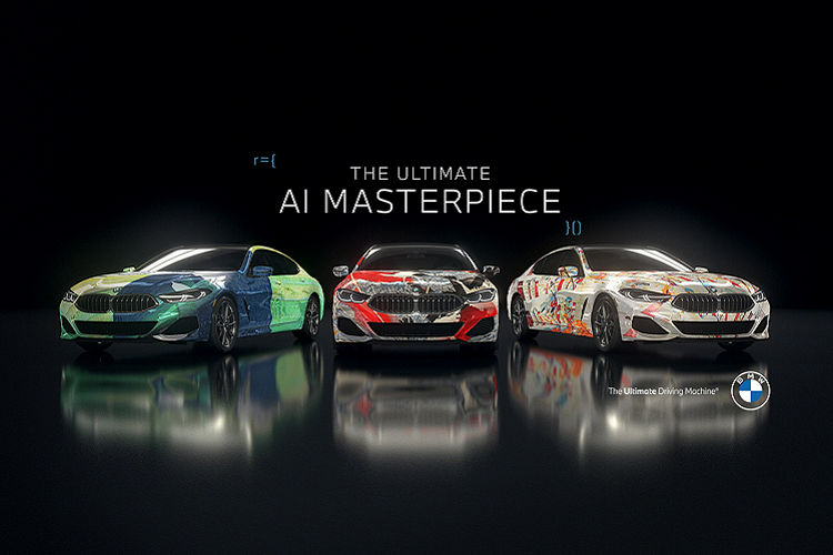Tác phẩm sắp đặt nghệ thuật ảo BMW Art Car ra mắt trong khuôn khổ sự kiện Frieze New York 2021, cũng như kỷ niệm 50 năm Gắn kết Văn hóa của Tập đoàn BMW. Tác phẩm sắp đặt nghệ thuật ảo này được mệnh danh là “Tuyệt tác trí tuệ nhân tạo” và được tạo ra với sự hợp tác của nhà công nghệ sáng tạo Nathan Shipley của Goodby, Silverstein &amp; Partners, và Gary Yeh, Nhà sưu tập nghệ thuật &amp; Người sáng lập ArtDrunk.