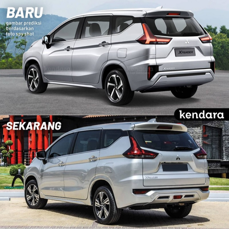 Mitsubishi Xpander 2022 tre trung hon, them phanh tay dien tu?-Hinh-2
