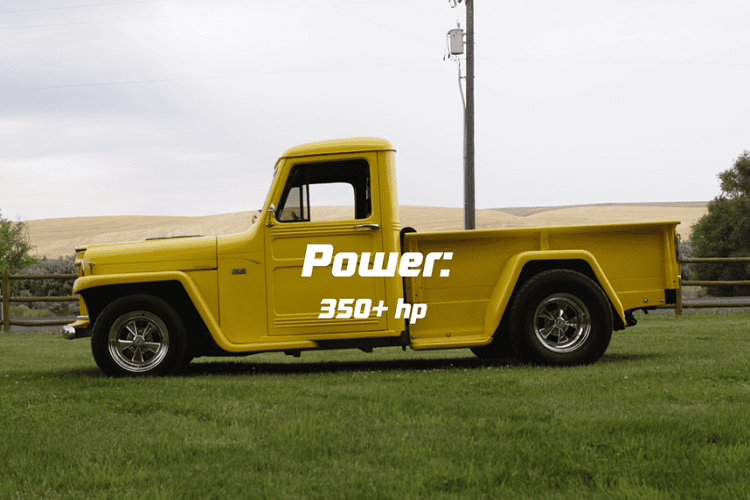 Vẻ ngoài của chiếc xe đã nhận được nhiều thay đổi nhưng điểm đáng lưu ý nhất là bộ chắn bùn to lớn, khiến chiếc xe trông rộng hơn trước kia. Bên dưới thân xe, Holton đã sử dụng một khung gầm độ, cộng thêm thiết lập hệ thống treo hiện đại và hạ dáng tư thế