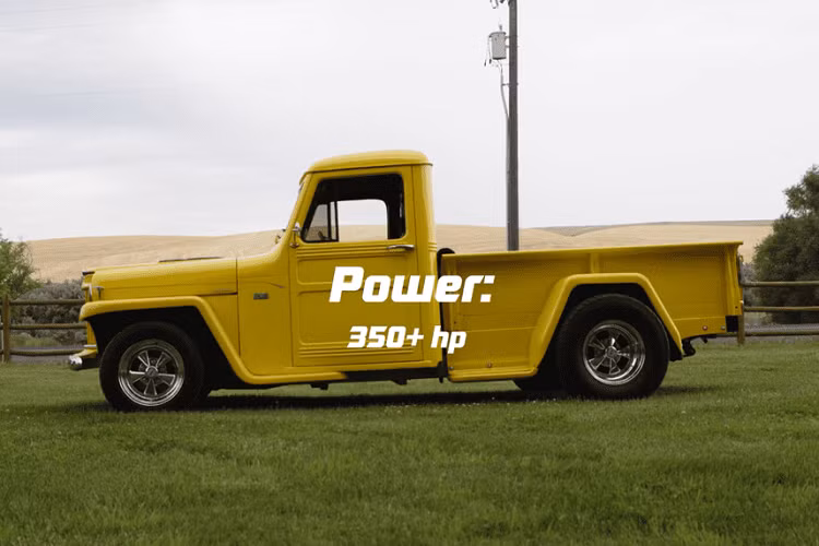 Vẻ ngoài của chiếc xe đã nhận được nhiều thay đổi nhưng điểm đáng lưu ý nhất là bộ chắn bùn to lớn, khiến chiếc xe trông rộng hơn trước kia. Bên dưới thân xe, Holton đã sử dụng một khung gầm độ, cộng thêm thiết lập hệ thống treo hiện đại và hạ dáng tư thế