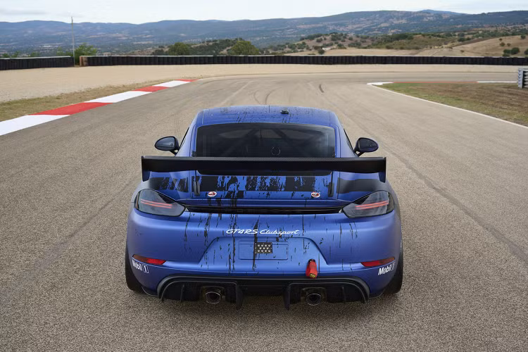 Chiếc xe đua sở hữu loạt trang bị an toàn tiêu chuẩn bao gồm hệ thống khung chống lật, ghế đua Recaro với dây an toàn sáu điểm, hệ thống chữa cháy, hệ thống kích khí tích hợp và pin nhiên liệu FT3 115 lít. Những trang bị này đều tuân thủ các tiêu chuẩn của FIA. Giá xe Porsche 718 Cayman GT4 RS khởi điểm trước thuế là 229.000 Đô.