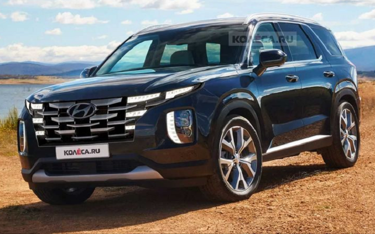 Hyundai Palisade 2022 moi “dien” luoi tan nhiet moi be the hon