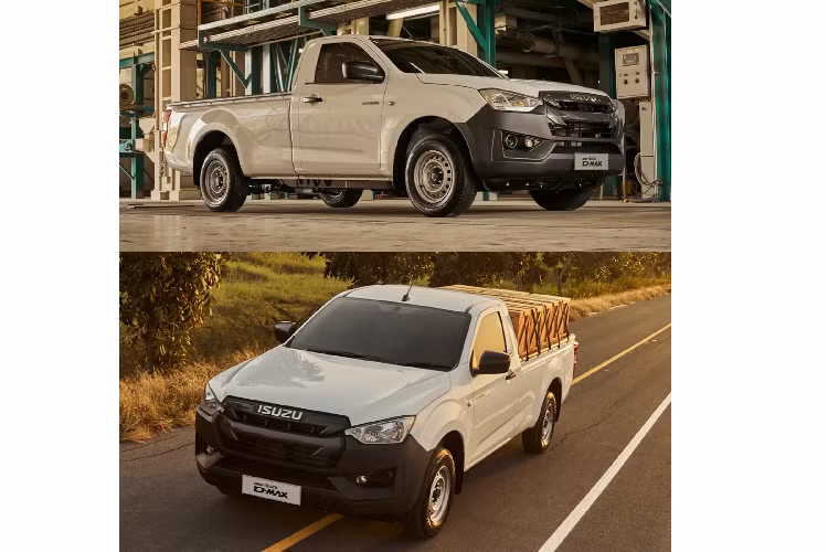 Tại Thái Lan, D-Max cabin đơn này còn có phiên bản máy dầu 3.0L 2 cầu. Tuy nhiên phiên bản này không được đưa về Việt Nam vì thuế TTĐB áp lên dung tích động cơ, đẩy giá bán lên cao. Về trang bị an toàn và hỗ trợ lái, Isuzu D-Max phiên bản này được trang bị khá khiêm tốn với phanh ABS, phân bổ lực phanh điện tử EBD và hỗ trợ lực phanh khẩn cấp BA. Xe đi kèm với 2 túi khí an toàn.