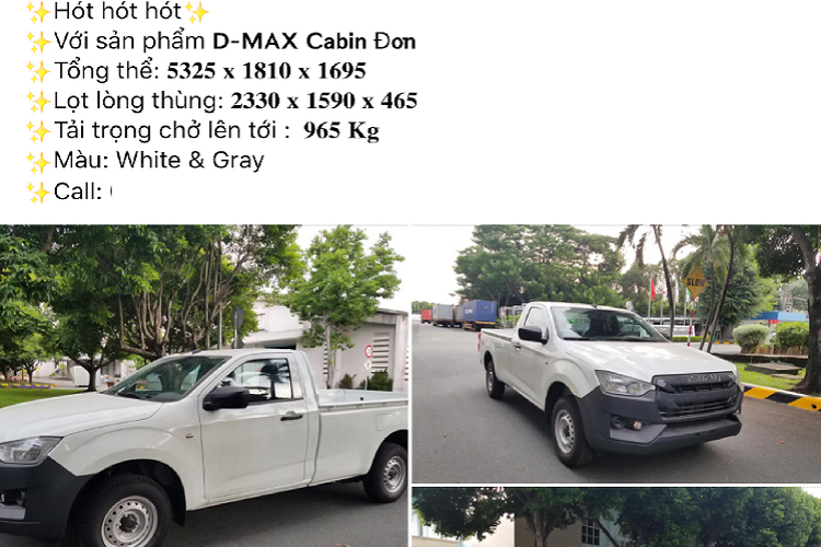 Mẫu xe Isuzu D-Max giá rẻ phiên bản cabin đơn thùng dài còn có tên gọi là D-Max Spark tại Thái Lan. Phiên bản này hướng đến người mua xe bán tải chủ yếu để chở hàng, hoạt động với tần suất cao, đảm bảo được độ bền bỉ, tiết kiệm nhiên liệu và chi phí “nuôi” xe thấp.