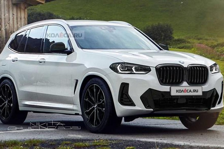 Một số trang bị lộ diện sớm trên BMW X3 2022 tại thị trường Trung Quốc bao gồm hệ thống camera 360 (bản cao), mâm xe tuỳ chọn 13 mẫu thiết kế với kích thước từ 19, 20 và 21 inch.