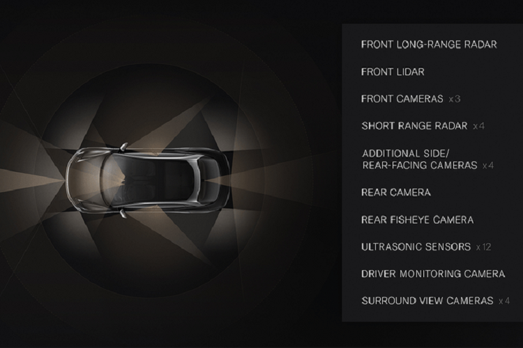 Một tính năng khác cũng thuộc DreamDrive là Auto Park, cho phép chiếc xe xác định các điểm đỗ song song và vuông góc phù hợp nhất, sau đó tự động điều khiển vô lăng và chân ga/phanh để đưa chiếc xe vào khu vực đỗ.