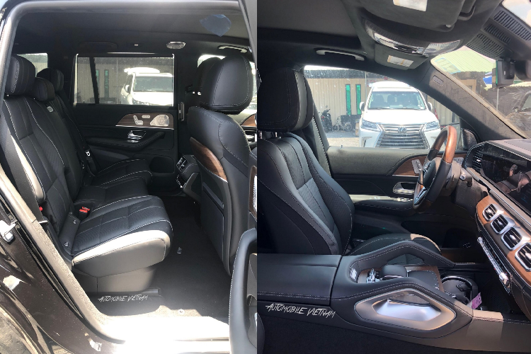 Sức mạnh được truyền xuống bốn bánh (4Matic), thông qua hộp số tự động 9 cấp (9G-TRONIC) với ly hợp đa đĩa điều khiển điện tử cho phép chuyển đổi phân bổ mô-men xoắn linh hoạt từ 0 - 100% giữa các trục trước và sau theo từng điều kiện hoạt động. Vì sử dụng động cơ dung tích lớn (4.0L) chịu nhiều thuế TTĐB “đánh” lên dung tích, nên phiên bản GLS 580 4Matic không được Mercedes-Benz Việt Nam (MBV) phân phối chính hãng.