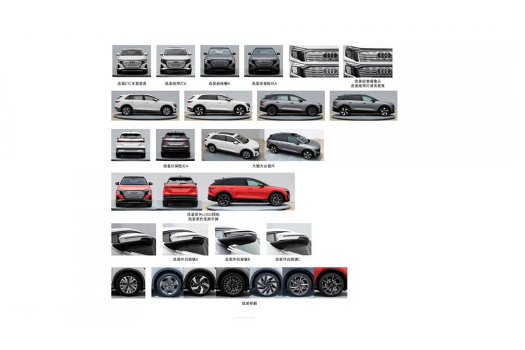 Audi Q5 E-Tron 2022 lo dien hinh anh thiet ke 3 hang ghe-Hinh-4