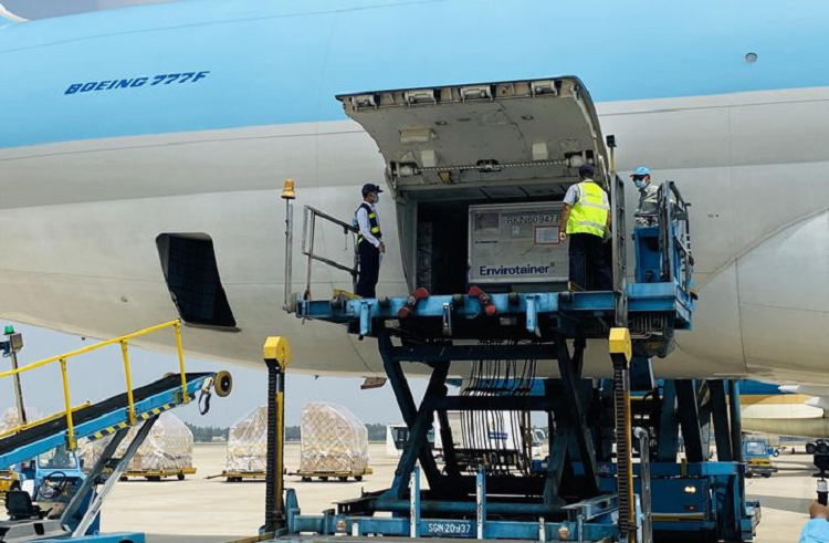 Gay can chuyen dua vac-xin ve Viet Nam