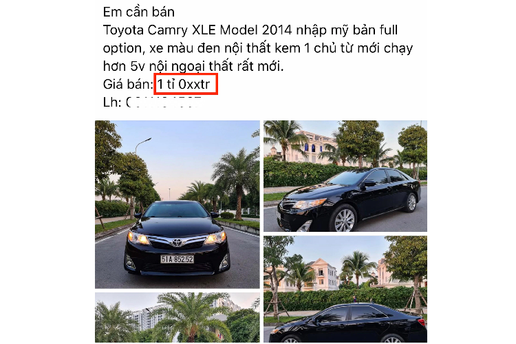 Không riêng gì xe cũ, ở xe Camry đời mới, ví dụ như một chiếc Toyota Camry bản XLE đời 2020 nhập Mỹ (nhập tư) có giá 2,5 tỷ đồng. Giá cao hơn cả một chiếc xe sang như Mercedes-Benz E 200 Exclusive (2,31 tỷ đồng). Toyota RAV4 ngang giá GLC, hay Camry ngang giá dòng E-Class là chuyện thường thấy ở Việt Nam, chính là những nghịch lý về xe Toyota nhập Mỹ đã gây ra nhiều tranh cãi.