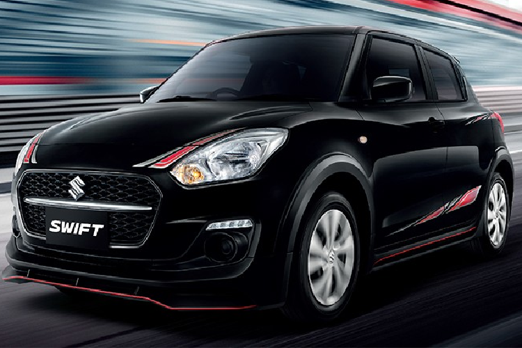 Tại thị trường Thái Lan, giá xe Suzuki Swift GL Plus 2021 có mức khởi điểm từ 567.000 Baht (khoảng 387 triệu đồng). So với bản thường, phiên bản đặc biệt này chỉ đắt hơn 10.000 Baht (khoảng 7 triệu đồng). Xe có 6 màu ngoại thất là đỏ, bạc, xám, đen, xanh dương và trắng.