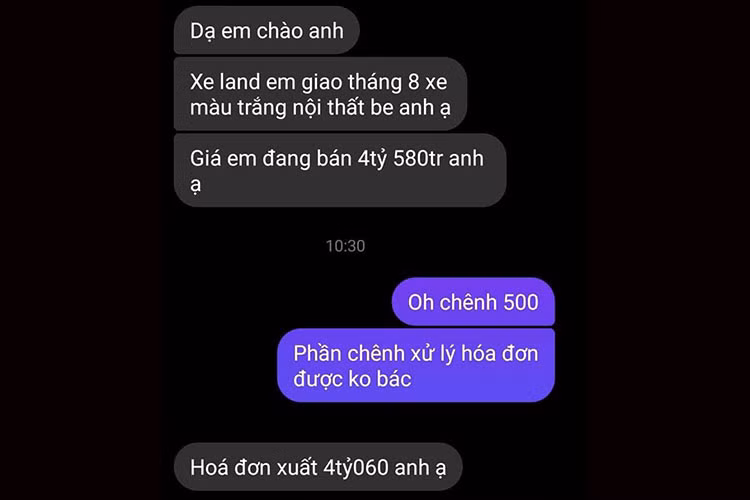 Muon tau Toyota Land Cruiser 2022 som, phai chi nua ty tien 