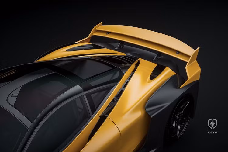 Các thay đổi đáng chú ý trên McLaren 720S bao gồm cản trước mới, bộ chia gió hầm hố liên kết với vòm bánh xe loe rộng và khe gió thể thao, siêu xe Anh Quốc cũng được trang bị mui xe mới.