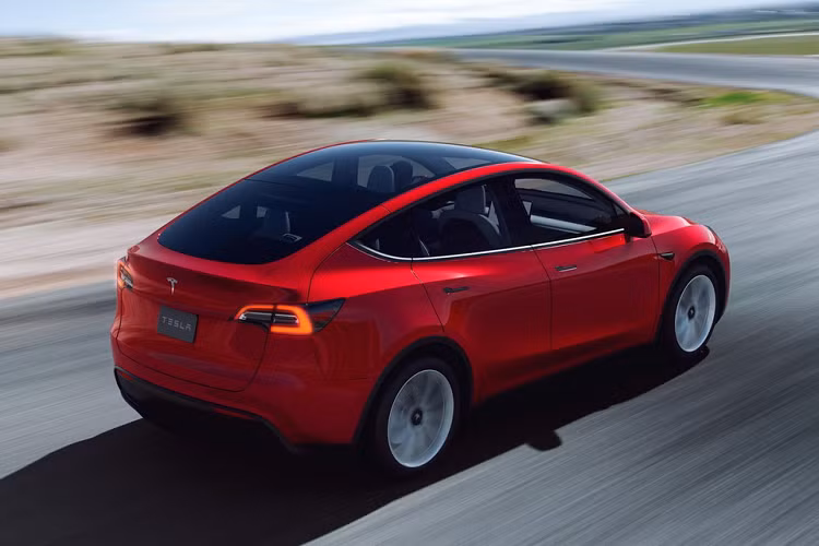 Tesla Model Y 2021 ban gia re ra mat tai Trung Quoc-Hinh-2