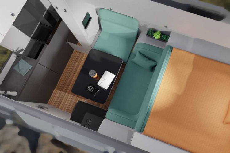 Badger LR sẽ lớn hơn nữa với chiều dài 4.849 mm nhưng trần hạ bớt, chỉ còn 1.950 mm. Badger LR cũng có một phòng tắm có thể di chuyển, giường ngủ 2+2 giống trên LT. Badger LR được thiết kế cho những xe tải hạng trung như Toyota Tacoma, Nissan Frontier và Ford Ranger.