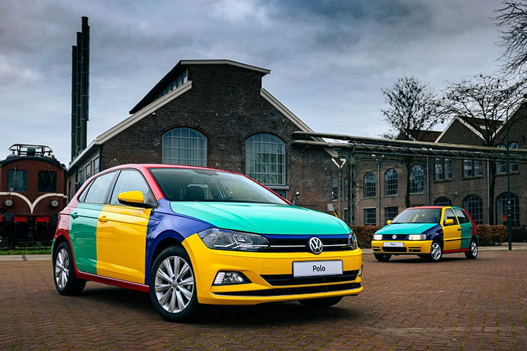 Ý tưởng từng được sử dụng để chế tạo Polo Harlekin cũng đã được lan rộng ra quốc tế. Năm 1996, Volkswagen đã chế tạo 264 mẫu Golf nhiều màu và bán những chiếc xe này ở Mỹ. Những chiếc xe này được phối với những màu sắc như Xanh Pistachio, Vàng Ginster, Đỏ Tornado và Xanh Chagall.
