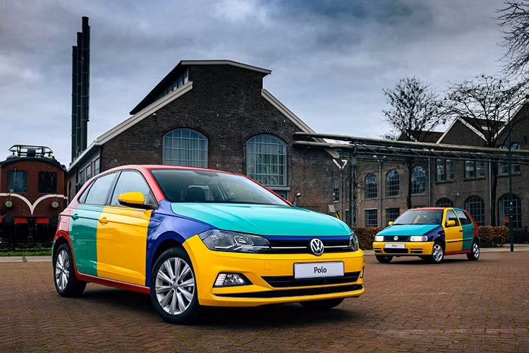 Ý tưởng từng được sử dụng để chế tạo Polo Harlekin cũng đã được lan rộng ra quốc tế. Năm 1996, Volkswagen đã chế tạo 264 mẫu Golf nhiều màu và bán những chiếc xe này ở Mỹ. Những chiếc xe này được phối với những màu sắc như Xanh Pistachio, Vàng Ginster, Đỏ Tornado và Xanh Chagall.
