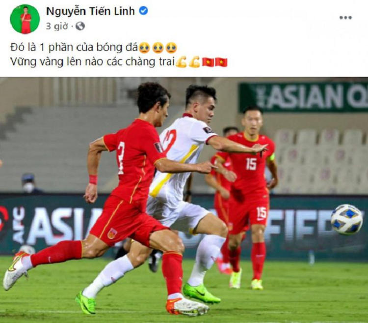 Phan Văn Đức cảm ơn người hâm mộ. 