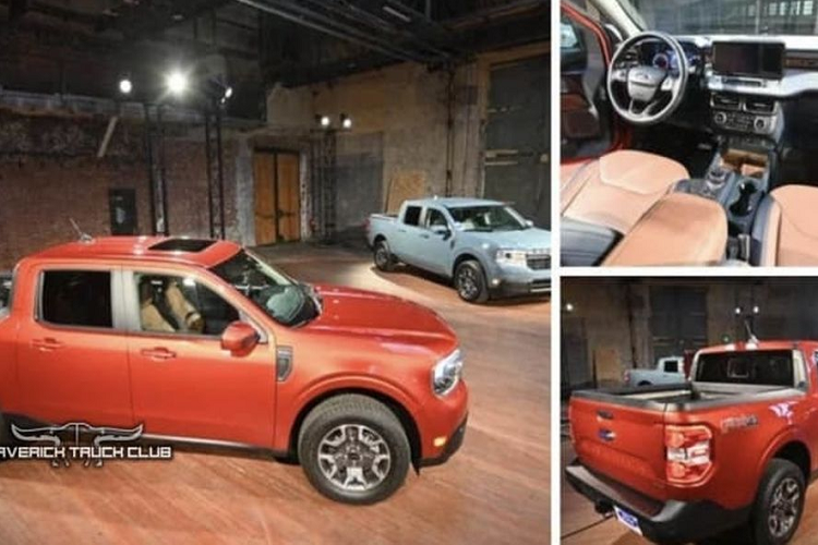 Mới đây, những hình ảnh rò rỉ về mẫu xe Ford Maverick 2022 mới đã bất ngờ được đăng tải trên các phương tiện truyền thông đại chúng, cho người xem có được cái nhìn tổng thể về thiết kế ngoại, nội thất của mẫu xe này.