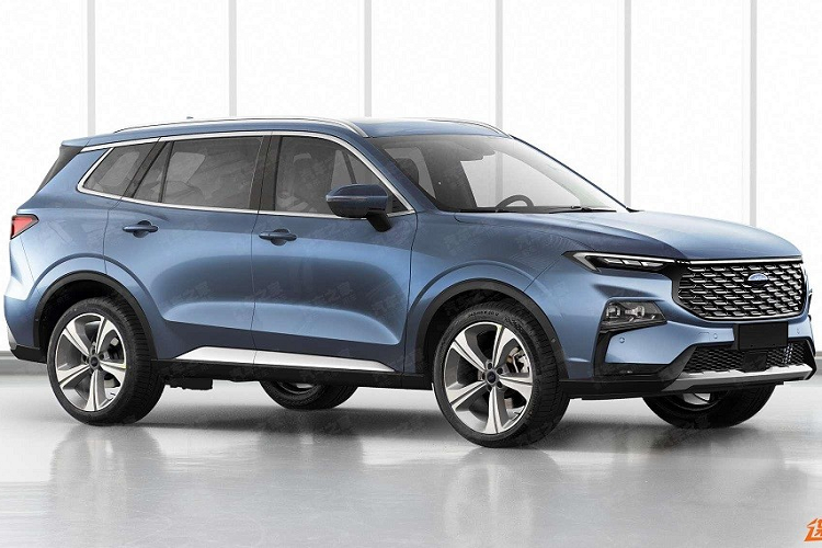 Ford Equator là mẫu SUV cỡ trung hoàn toàn mới, đã lần đầu tiên trình làng tại thị trường Trung Quốc vào hồi tháng 3 đầu năm nay. Ở thị trường tỷ dân này, Ford Equator có 3 phiên bản 5 chỗ, 6 chỗ và 7 chỗ. Theo kế hoạch, trong triển lãm Ô tô Quảng Châu 2021 diễn ra vào tháng 11 năm nay, hãng Ford sẽ tiếp tục vén màn một mẫu SUV mới mang tên Equator Sport. Trước thời điểm đó, những hình ảnh đầu tiên của Ford Equator Sport 2022 mới đã bị rò rỉ.