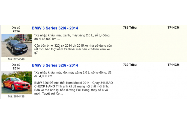 Nội thất BMW 320i được thiết kế sang trọng và tinh tế, màn hình hiển thị kích thước 6,5 inch, đầu CD, kết nối Bluetooth, radio HD… Ghế lái chỉnh điện 8 hướng + nhớ 2 vị trí, trong khi ghế phụ được chỉnh điện