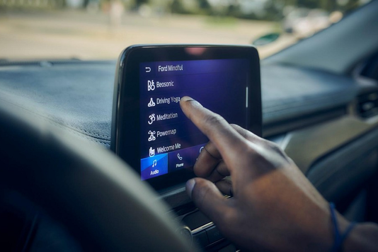 Quá trình trải nghiệm chiếc xe Ford Mindfulness đặc biệt này thậm chí đã bắt đầu trước khi bạn bước vào bởi tính năng Purge có thể được kích hoạt thông qua chìa khóa thông minh hoặc ứng dụng smartphone. Nó cung cấp một “luồng không khí cabin sạch sẽ và trong lành thông qua hệ thống kiểm soát khí hậu” để người dùng có được một “không gian hợp vệ sinh và hài hòa”.