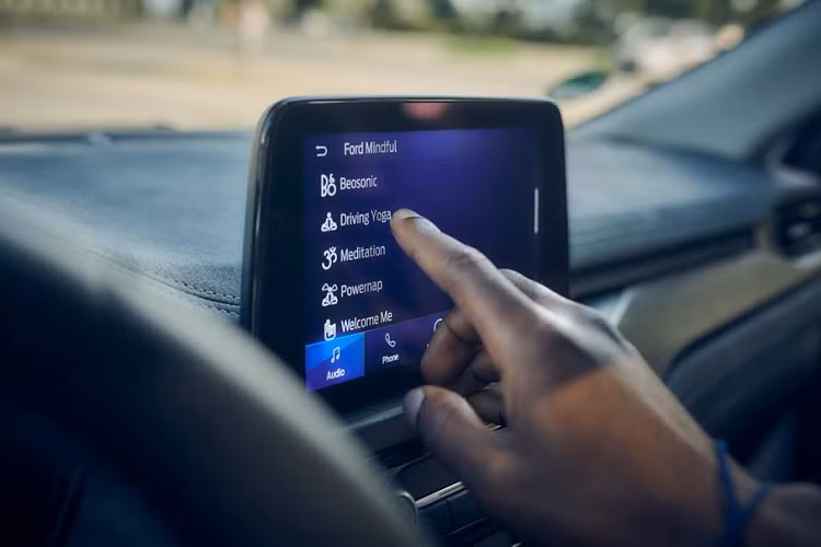 Quá trình trải nghiệm chiếc xe Ford Mindfulness đặc biệt này thậm chí đã bắt đầu trước khi bạn bước vào bởi tính năng Purge có thể được kích hoạt thông qua chìa khóa thông minh hoặc ứng dụng smartphone. Nó cung cấp một “luồng không khí cabin sạch sẽ và trong lành thông qua hệ thống kiểm soát khí hậu” để người dùng có được một “không gian hợp vệ sinh và hài hòa”.