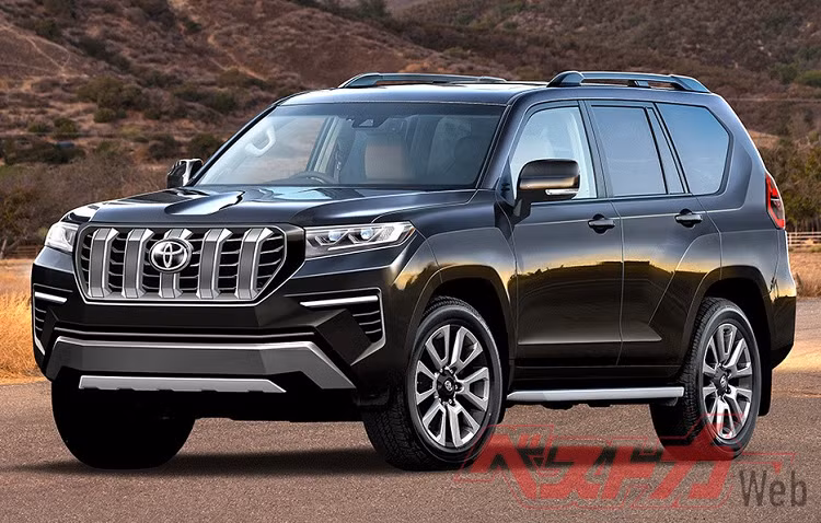 Toyota Prado 2022 phai lui lich ra mat vi Land Cruiser 