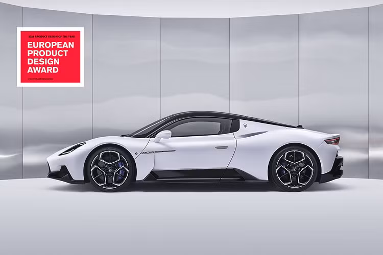 Maserati MC20 dat giai “Thiet ke san pham cua nam” tai chau Au