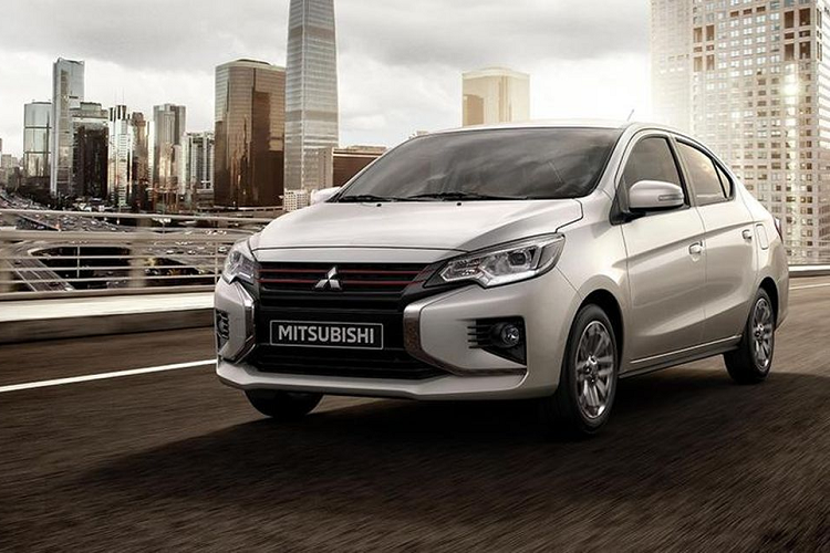 Mitsubishi Attrage sở hữu cho mình thiết kế đầu xe siêu đẹp lấy ý tưởng từ mẫu xe 7 chỗ đang hot là Mitsubishi Xpander.