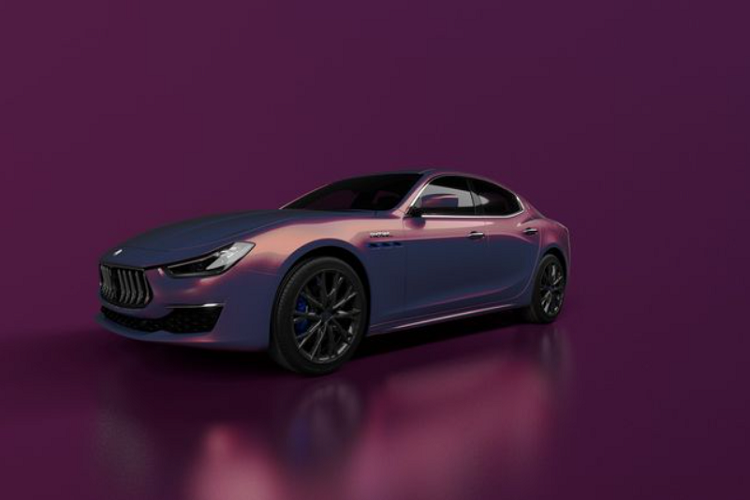 Là sản phẩm hợp tác cùng thương hiệu thời trang CANOTWAIT_, Maserati Ghibli Hybrid Love Audacious 2021 mới cũng được đeo logo CANOTWAIT_ và đi kèm bộ mâm 20 inch sơn màu tối.