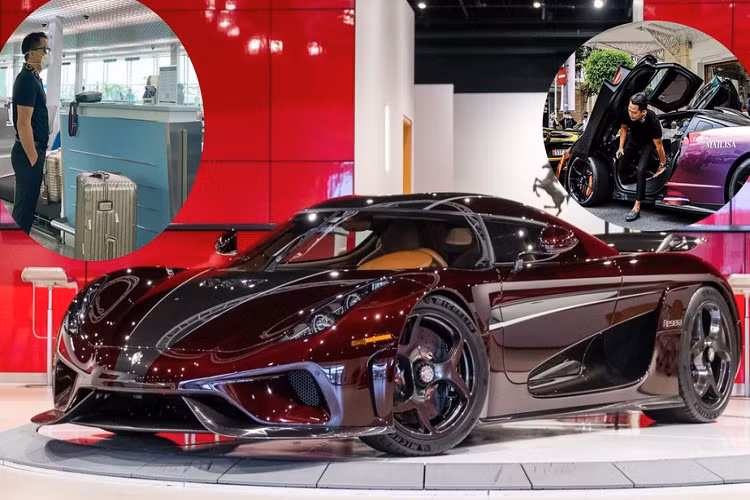 Theo đó, Campuchia mới là điểm đến của mẫu hypercar Thụy Điển - Koenigsegg Regera. Lý do thăm Senna là vì trong lúc di chuyển trên đường phố ở Sài thành, chiếc hypercar của doanh nhân Hoàng Kim Khánh gặp sự cố nhỏ nên thay vì để trong nước bảo dưỡng, đại gia quyết tâm vận chuyển về Campuchia để đại lý McLaren chính hãng ở đây sửa chữa cũng như có xe di chuyển trong hành trình sắp tới của mình.