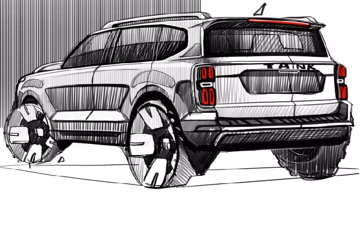 Dưới nắp ca-pô, Tank 600 được cung cấp với nhiều lựa chọn động cơ 2.0L, 2.4L và 3.0L. Trong đó, loại tăng áp 3.0L được cho là sẽ sản sinh công suất 349 mã lực và mô-men xoắn cực đại 500 Nm, đi kèm hộp số tự động 9 cấp và dẫn động 4 bánh.