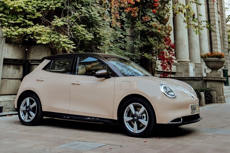 Bước vào bên trong Great Wall Ora Good Cat, người lái sẽ thấy những trang bị nổi bật như chất liệu giả da trên ghế, mặt cửa và mặt táp-lô.