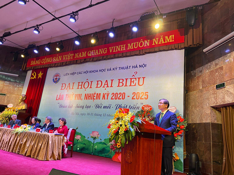 Dai hoi Dai bieu Lien hiep cac Hoi Khoa hoc va Ky thuat Ha Noi lan thu VIII