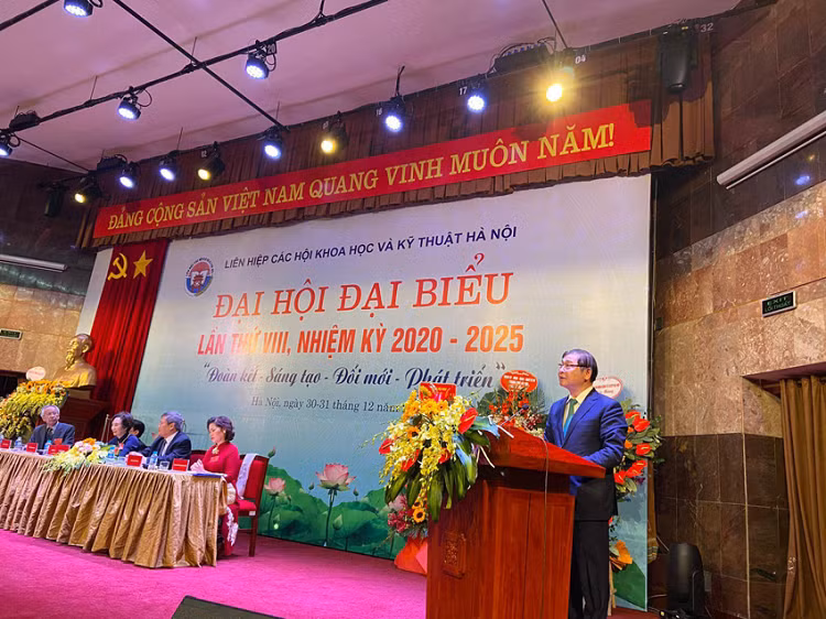 Dai hoi Dai bieu Lien hiep cac Hoi Khoa hoc va Ky thuat Ha Noi lan thu VIII