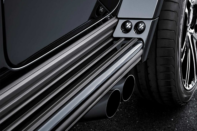 Về diện mạo, gói 800 Widestar mang tới cái nhìn hầm hố và nổi bật hơn rất nhiều so với Mercedes-AMG G63 nguyên bản.