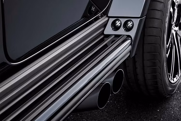 Về diện mạo, gói 800 Widestar mang tới cái nhìn hầm hố và nổi bật hơn rất nhiều so với Mercedes-AMG G63 nguyên bản.