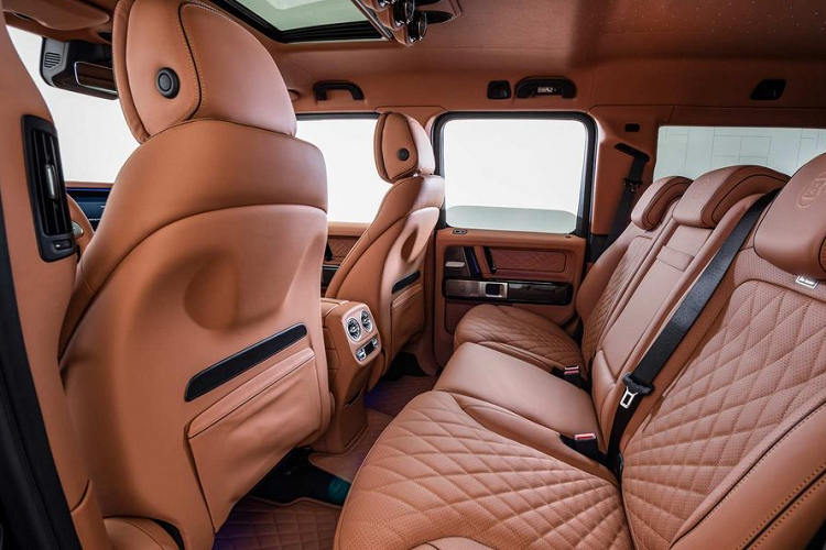 Nguyên bản trên G 63, sức mạnh từ khối động cơ này chỉ dừng lại ở con số 577 mã lực và 850Nm.