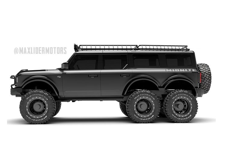 Ford Bronco thế hệ mới là mẫu SUV ăn khách của thương hiệu xe Mỹ. Chẳng thế mà ngay từ thời điểm trình làng, mẫu xe này đã nhận được vô vàn gói độ khác nhau tới từ nhiều xưởng độ uy tín trên toàn thế giới. Tuy nhiên, trước Maxlider Brothers Customs, vẫn chưa có đơn vị nào công bố việc sẵn sàng tung ra một phiên bản tới 6 bánh của mẫu xe này.