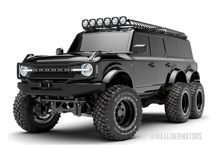 Ở thời điểm hiện tại, những hình ảnh về khoang xe của Ford Bronco 6x6 vẫn chưa được công bố. Chỉ biết rằng, phía Maxlider Brothers Customs sẵn sàng đáp ứng mọi tuỳ chọn của khách hàng dù cho phức tạp và "điên rồ" tới đâu.