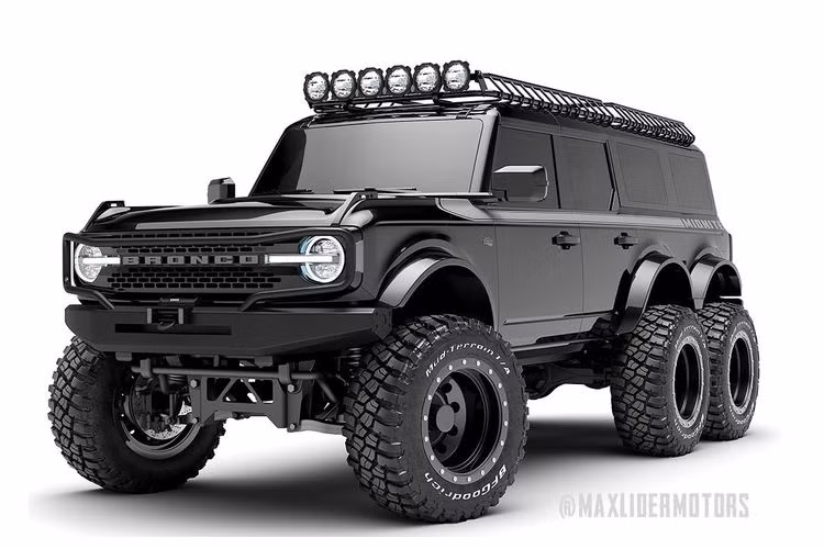 Ở thời điểm hiện tại, những hình ảnh về khoang xe của Ford Bronco 6x6 vẫn chưa được công bố. Chỉ biết rằng, phía Maxlider Brothers Customs sẵn sàng đáp ứng mọi tuỳ chọn của khách hàng dù cho phức tạp và "điên rồ" tới đâu.