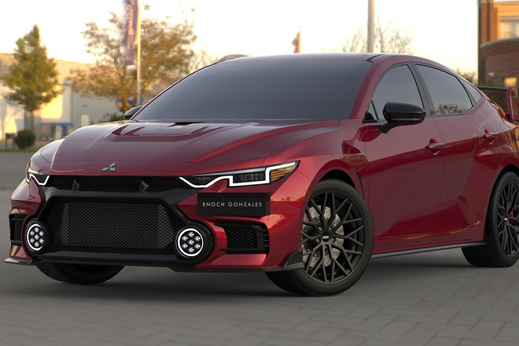 Bộ hình dựng kỳ công cho thấy tình yêu mãnh liệt của những người hâm mộ đối với mẫu xe thể thao Mitsubishi Lancer Evo "huyền thoại".