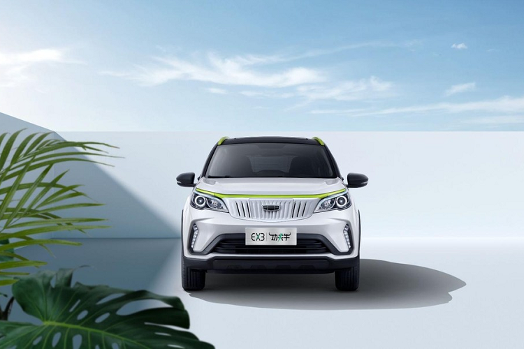 Geometry EX3 chạy điện sở hữu kiểu dáng SUV phổ thông, nổi bật với đèn pha khá giống Peugeot 308, tấm chắn bùn lớn, và thân vỏ hai tông màu với điểm nhấn màu xanh lục cho các chi tiết trang trí phía trên lưới tản nhiệt cùng màu thân vỏ, và hai thanh viền nóc xe. Là một mẫu SUV loại nhỏ, EX3 có kích thước dài 4.005 mm, rộng 1.760 mm, cao 1.575 mm, và trục cơ sở dài 2.480 mm.