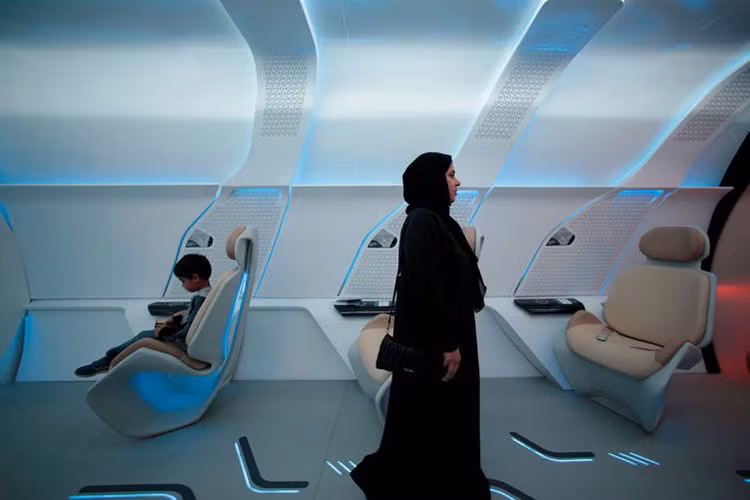 HyperloopTT ra mat khoang cabin tau sieu toc ngap cong nghe