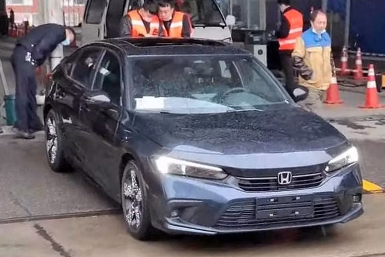Honda Civic 2022 dang kiem tai Trung Quoc, can ngay ra mat